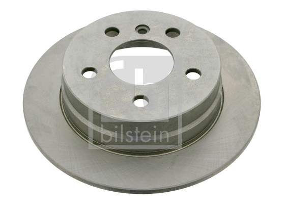 2x Febi 24750 Rear Brake Discs Pair 258mm Solid Fits Mercedes A-Class