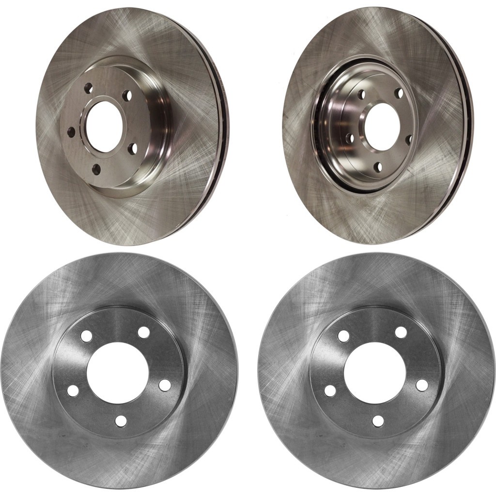 SureStop Brake Disc For Volvo C70/C30 2007-2013 Front and Rear | 4-Wheel Set