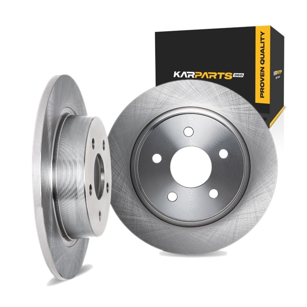 For Mazda CX-30 2020-2025 Disc Brake Rotors | Rear | Set Of 2 Cast-Iron Material