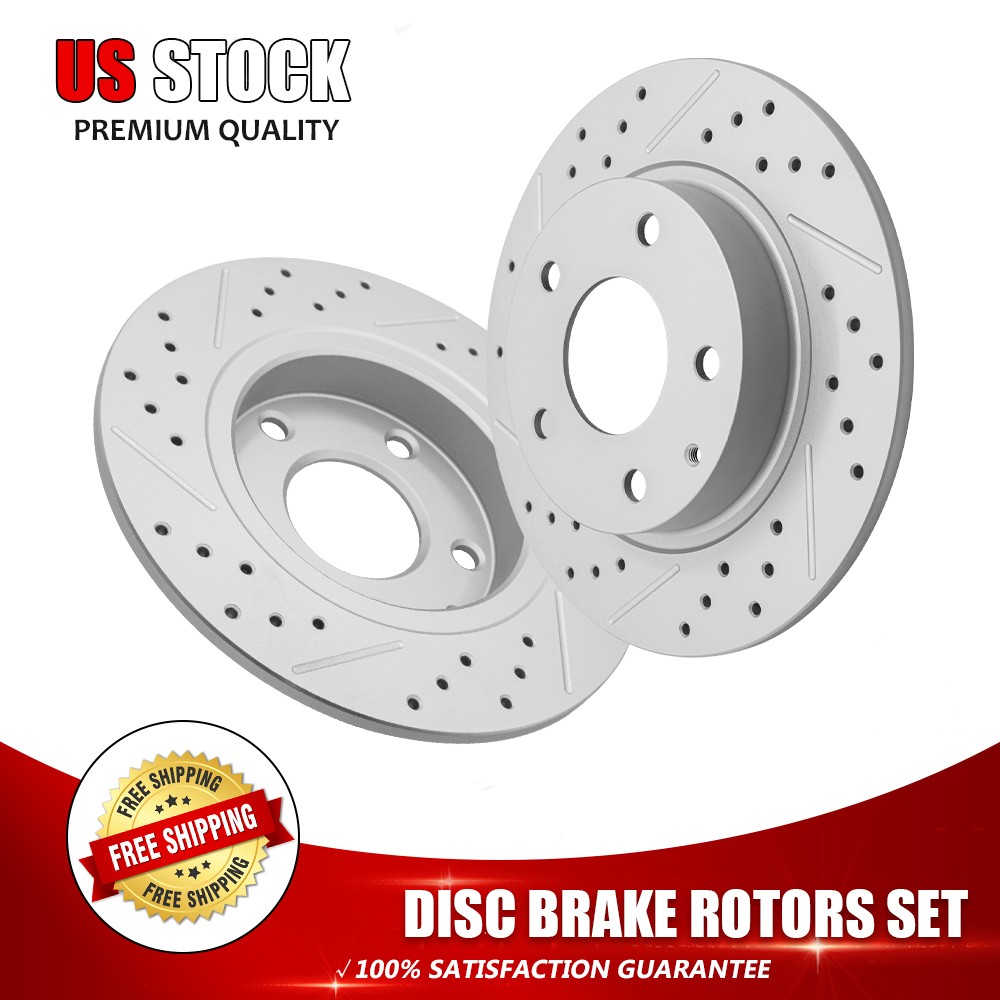 Rear Brake Rotor For 2014 2015 2016 2017-2023 Mazda 3/3 Sport Mazda CX-3/CX-30