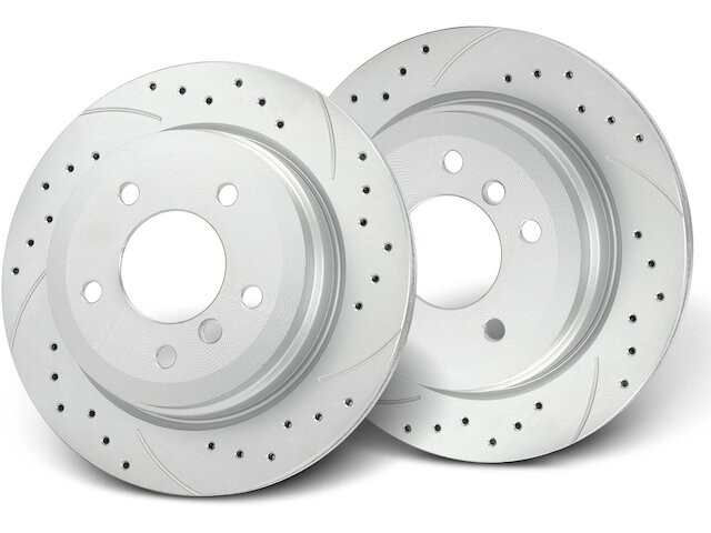 For 2012-2015 BMW X1 Brake Rotor Set Rear APR 76367JDDS 2013 2014 Brake Rotor