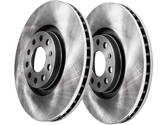 Detroit Axle 17SJ92P Front Brake Rotor Set Fits 2010-2021 VW Golf