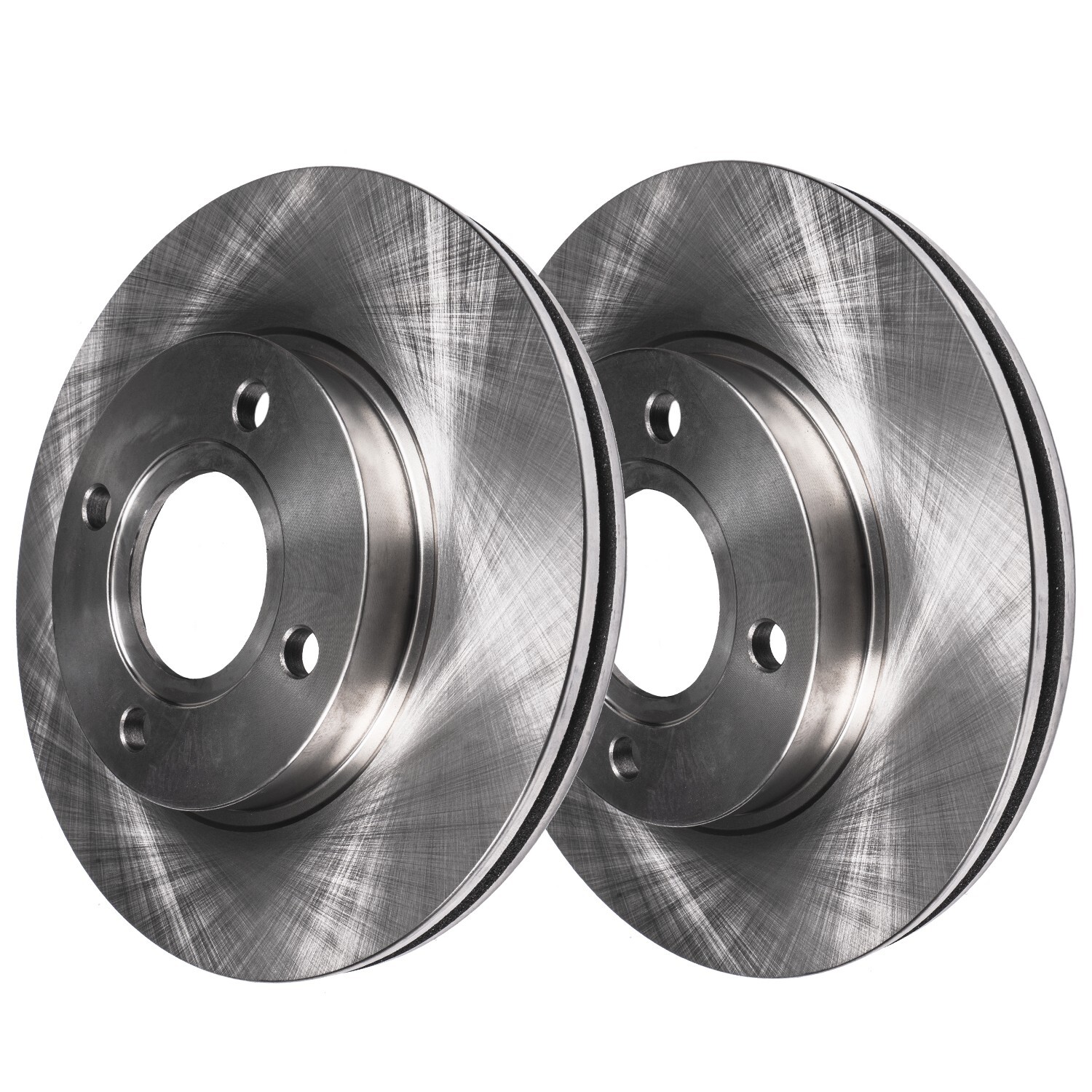 Front Disc Rotors and Ceramic Brake Pads for 2007-2012 Nissan Cube Sentra Versa