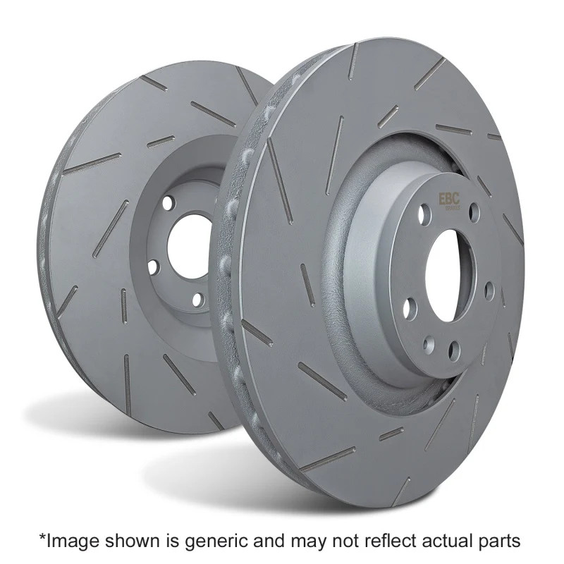 EBC USR Slotted Front Rotors (330x30mm) For 09-14 Cadillac Escalade 6.0 Hybrid