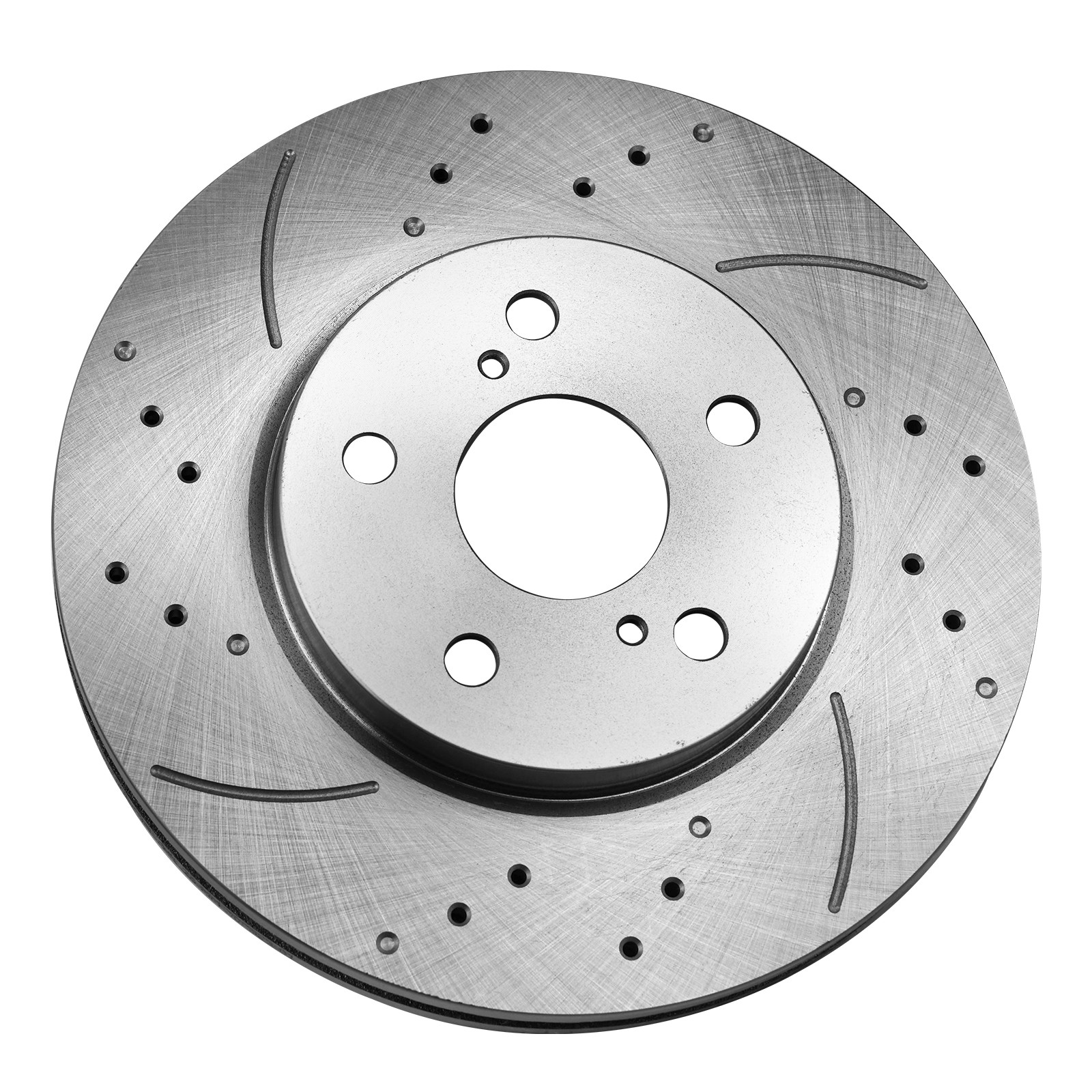 10.8in Front Drilled Disc Rotors Ceramic Brake Pads fits 2002-2006 Toyota Camry