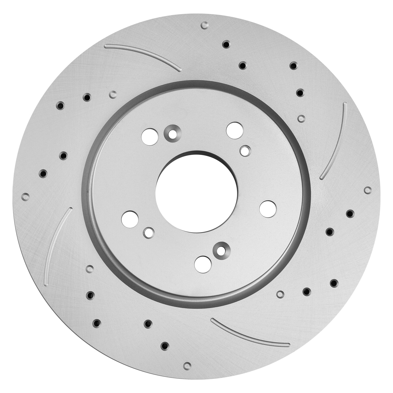 AWD Front Drilled Rotors and Ceramic Brake Pads for Acura RDX Honda CR-V 5 Lugs