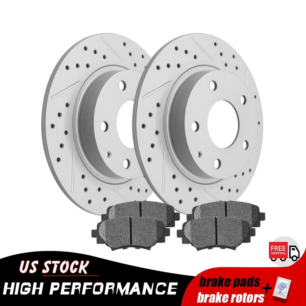 265mm Rear Brake Disc Rotors Pads for 2014 – 2018 Mazda 3 Sport Japan Built