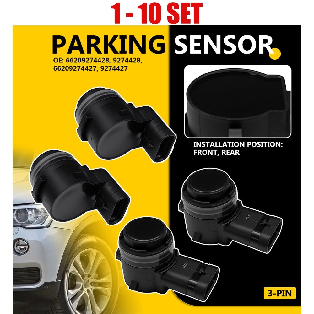 4-40 Fit 2016-2019 BMW X3 9274427 Reverse Parking Assist Aid Parking Sensor 3Pin