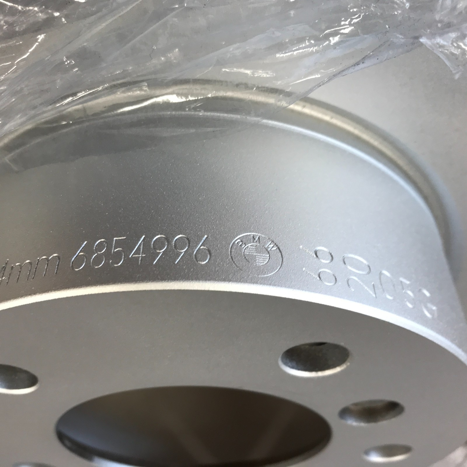 GENUINE BMW E81 E87 FRONT Brake Discs 34116854996 PAIR 116i ,116d, 118i, 118d 3X