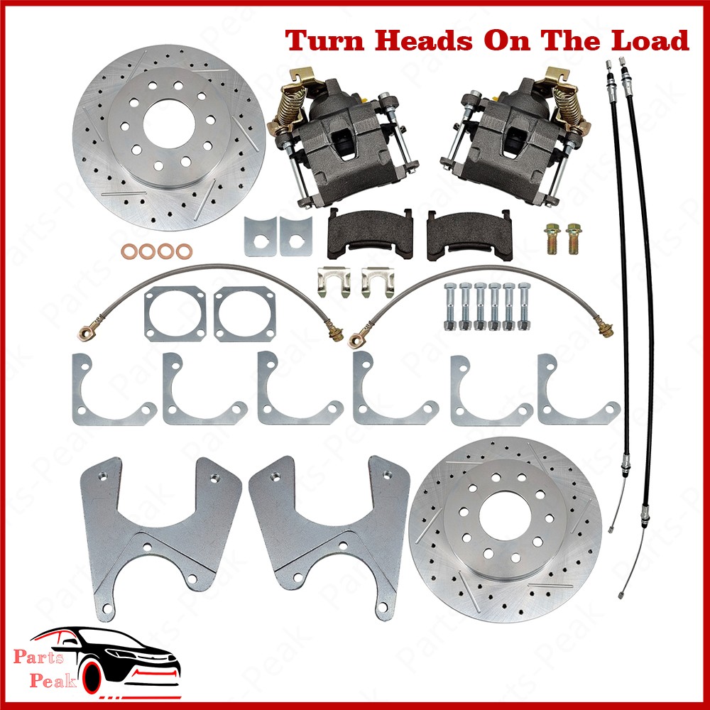 Rear Disc Brake Standard Kit For 1964-1972 GM A-Body Buick Chevrolet 10&12 Bolt