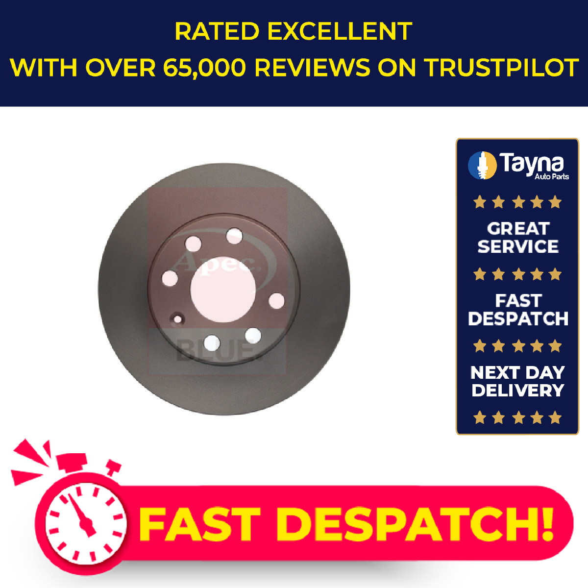 2x Brake Discs Pair Solid fits OPEL KADETT D, E Front 79 to 94 236mm Set 569030