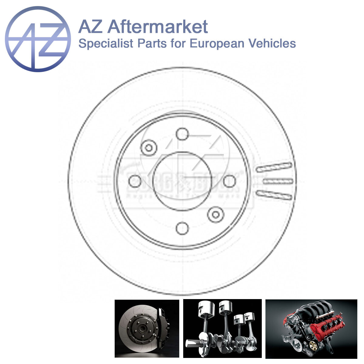 Fits Hyundai i10 2007- Kia Picanto 2004-2017 1.0 1.2 AZ Front 1x Brake Disc