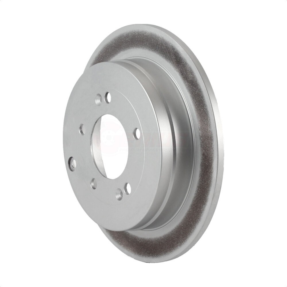 [Rear] Disc Coated Rotors Ceramic Pads Parking Brake Shoes Kit For Hyundai Azera