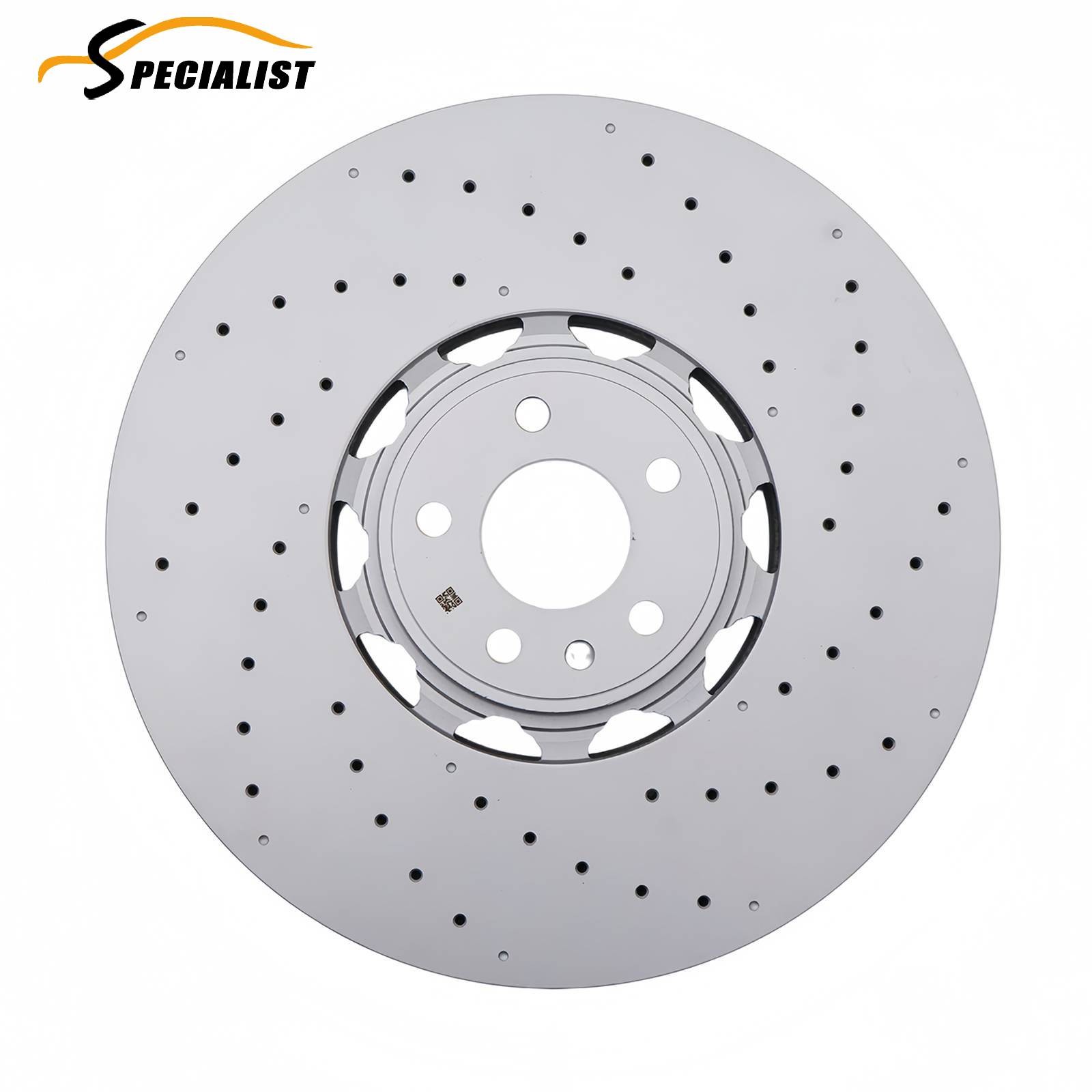 Front Disc Brake Rotor Set for 2021-2024 Audi RS6 Avant RS7 Sportback 4K0615301S