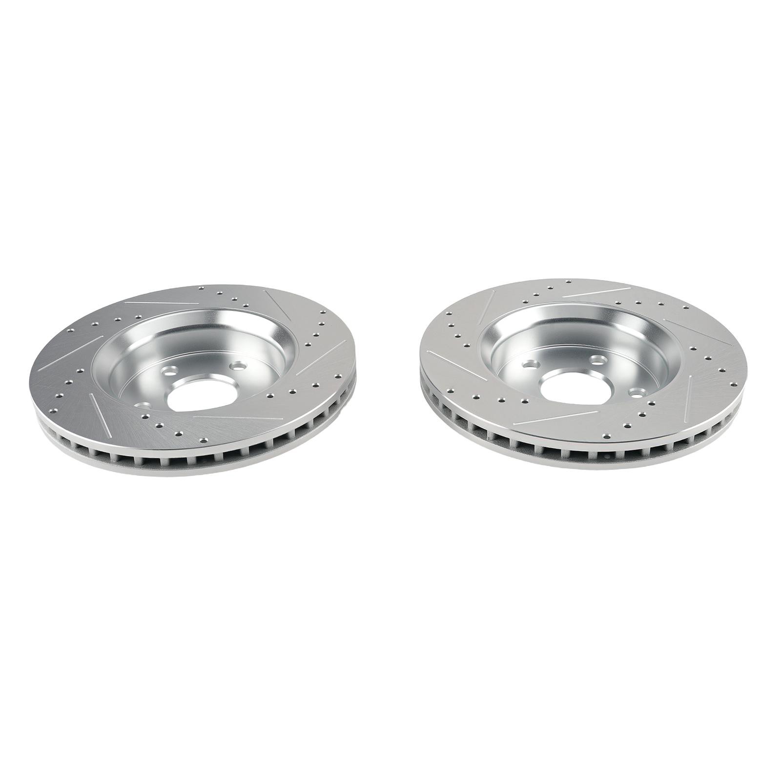 Front Drilled Brake Rotors Kit for Dodge Durango 2011-2020 S-53062 53062