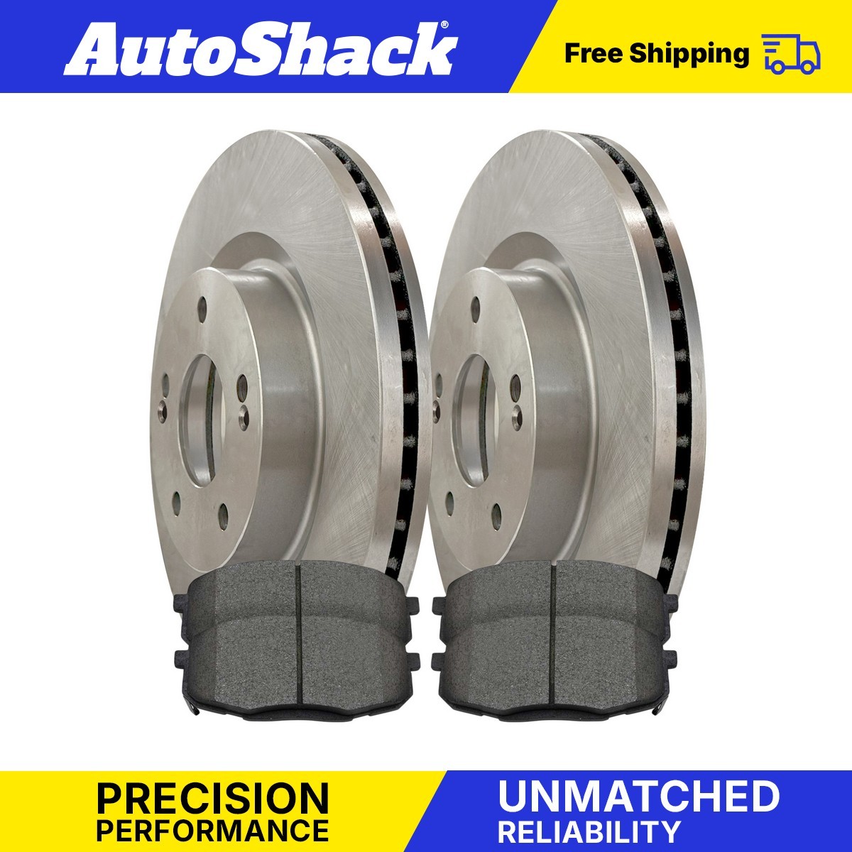 Front Disc Rotors Brake Pads for 2014-2016 Kia Soul 1.6L 2.0L