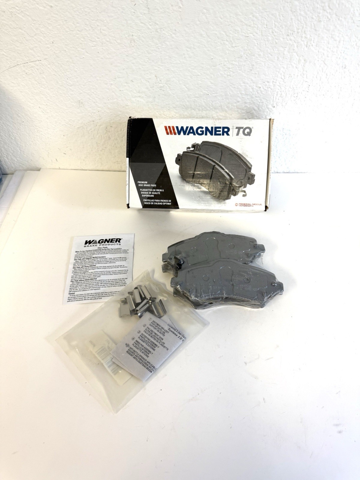 Wagner TQ Disc Brake Pad Set-ThermoQuiet Disc Brake Pad QC1273