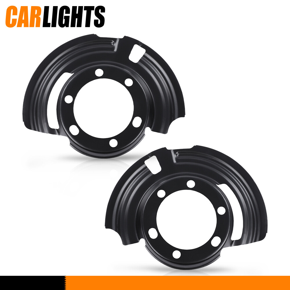 Fit For 1984-2006 Grand Cherokee XJ Wrangler Pair Front Brake Dust Shields LH&RH