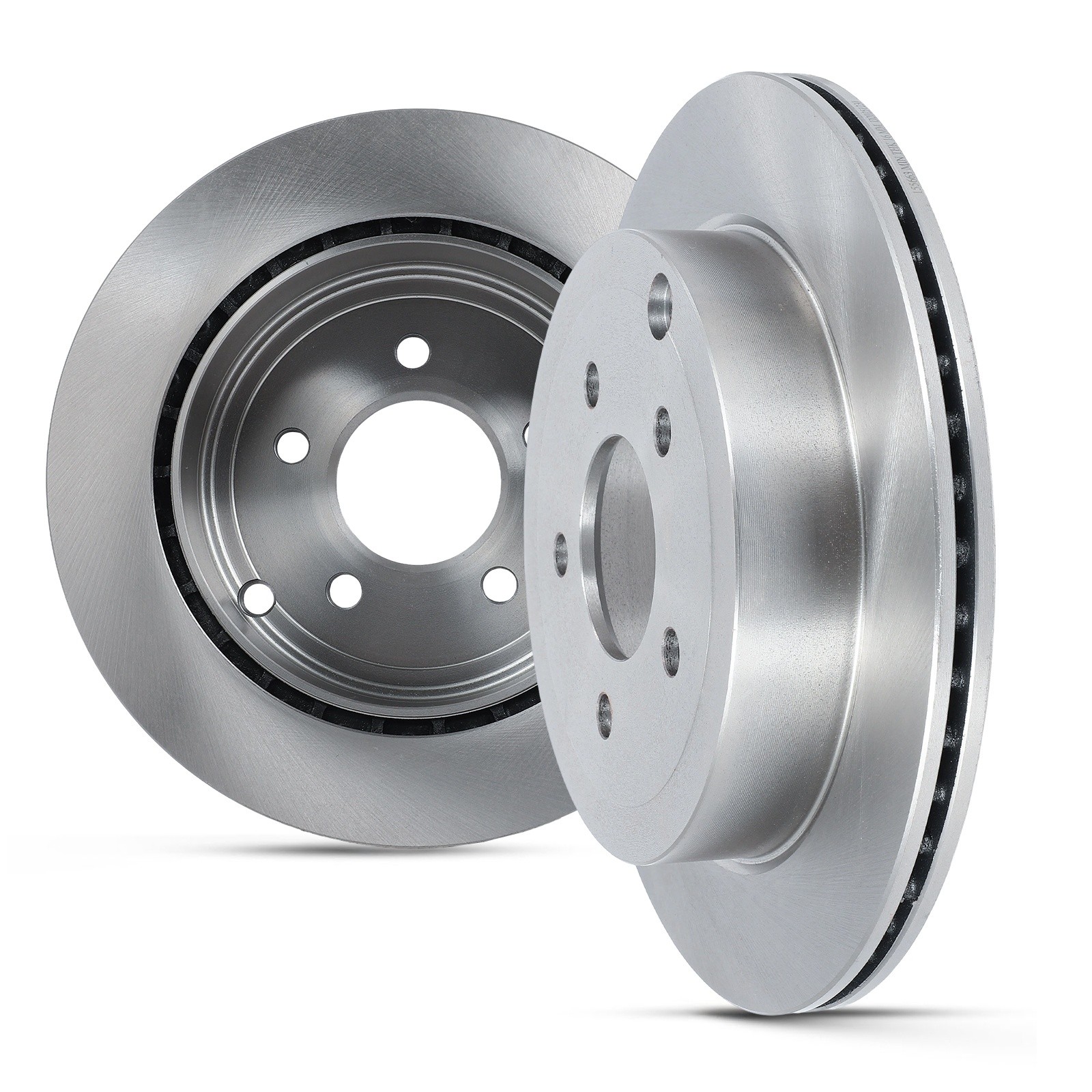 Solid 2X Rear Brake Rotors Fits Ford For Edge 2007 2008 2009 2010 Solid Vented