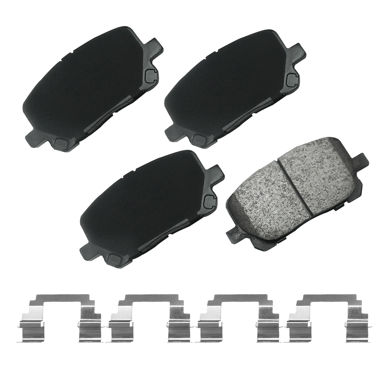 Front Drilled Disc Rotors & Ceramic Brake Pads Kit For Fiat 500 2013-2017 284mm