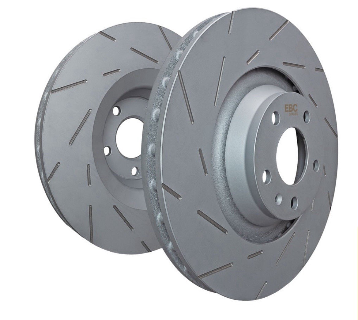 EBC Brakes USR7408 USR Series Sport Slotted Rotor Fits Forester Legacy Outback