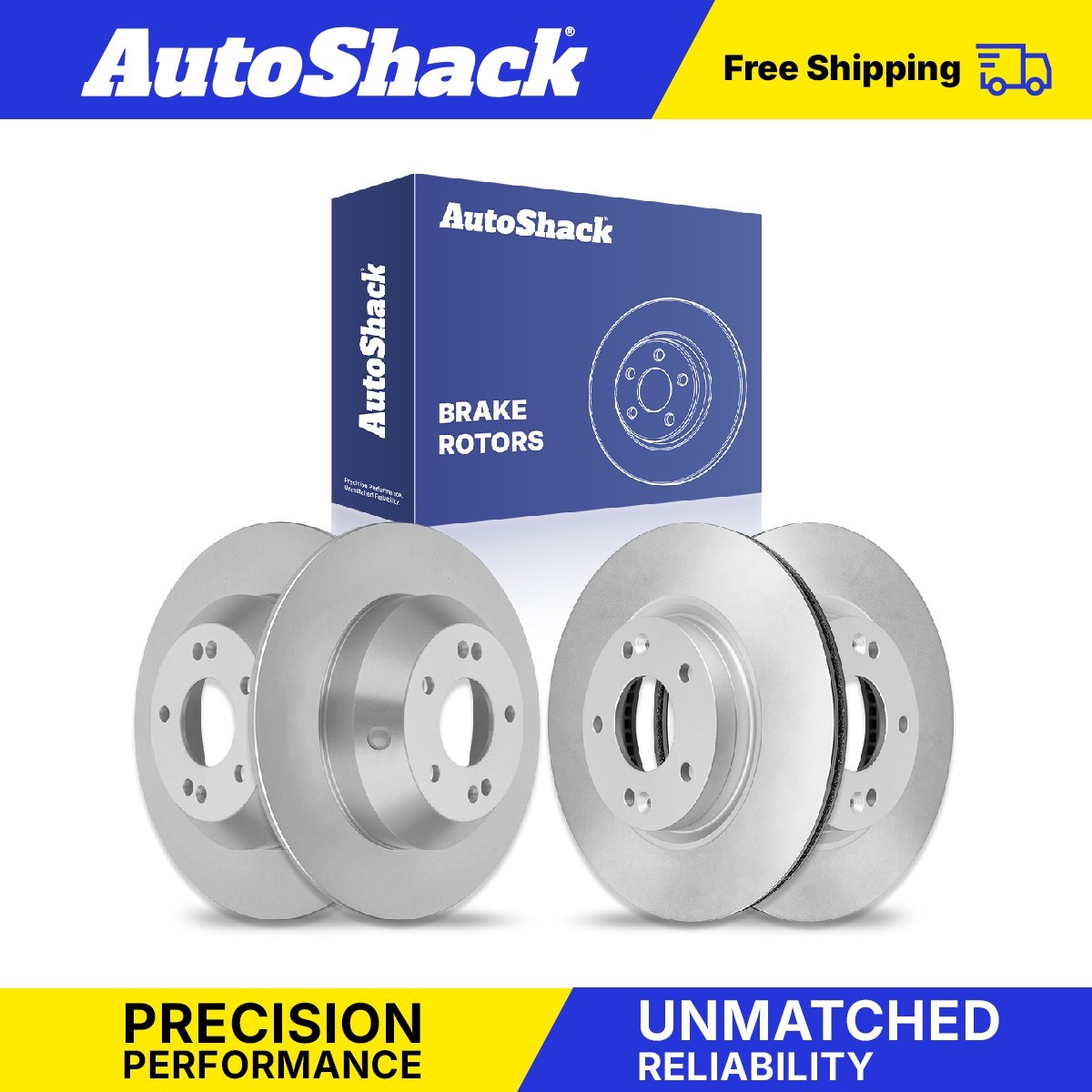 Front Rear Brake Rotors Set for Kia, Sorento 2011-2013, AWD FWD L4 2.4L V6 3.5L