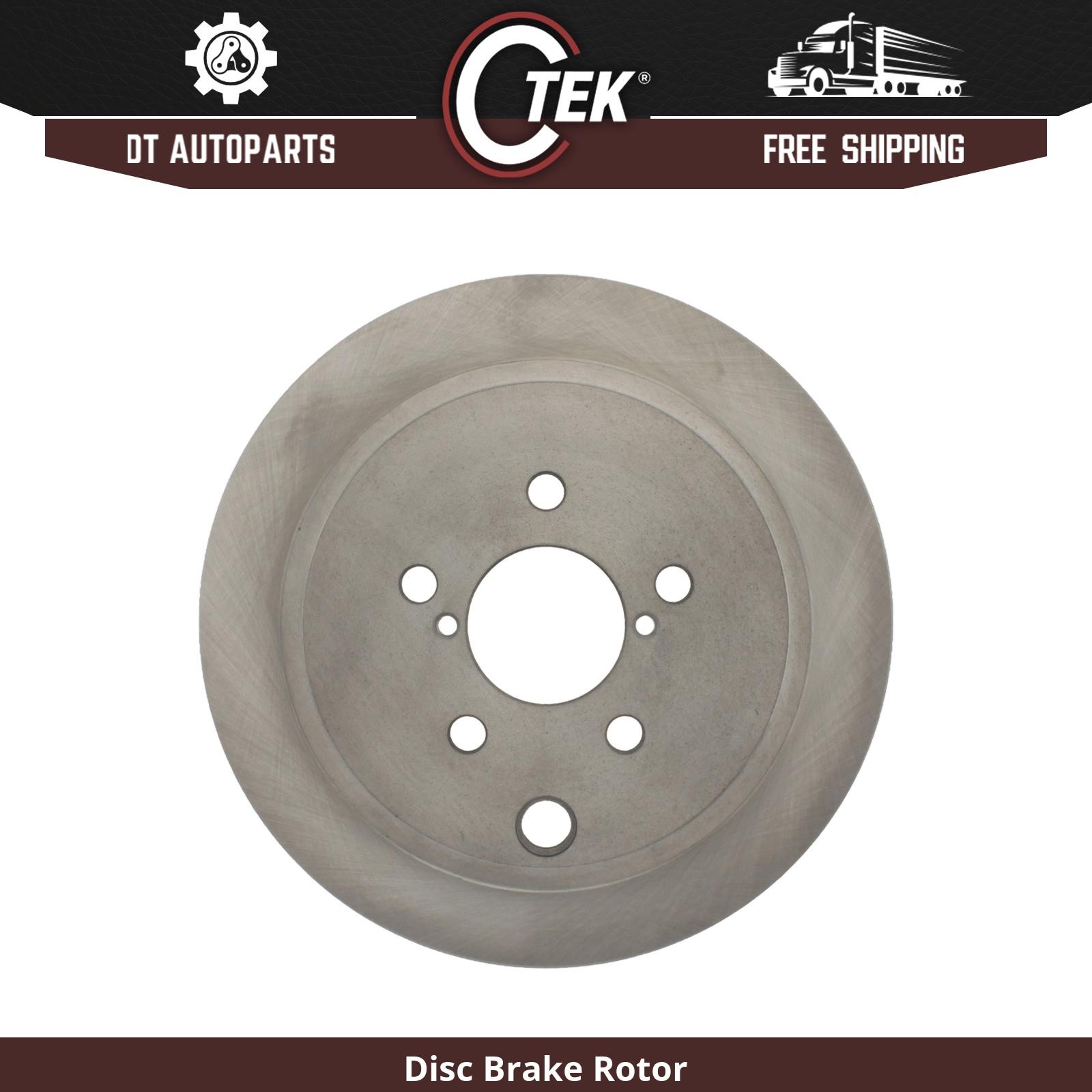 For 2012-2014 Subaru WRX | Centric Rear Disc Brake Rotor | Solid | Free Shipping