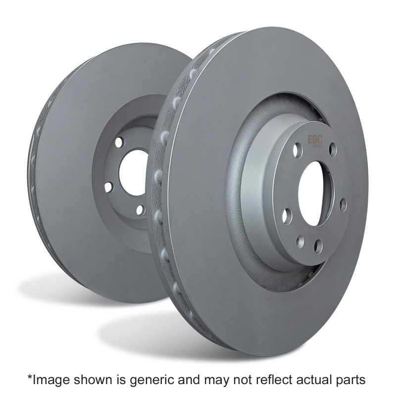 EBC D Series Premium OE Replacement Disc Rotors Pair Rear For JAGUAR RK2159