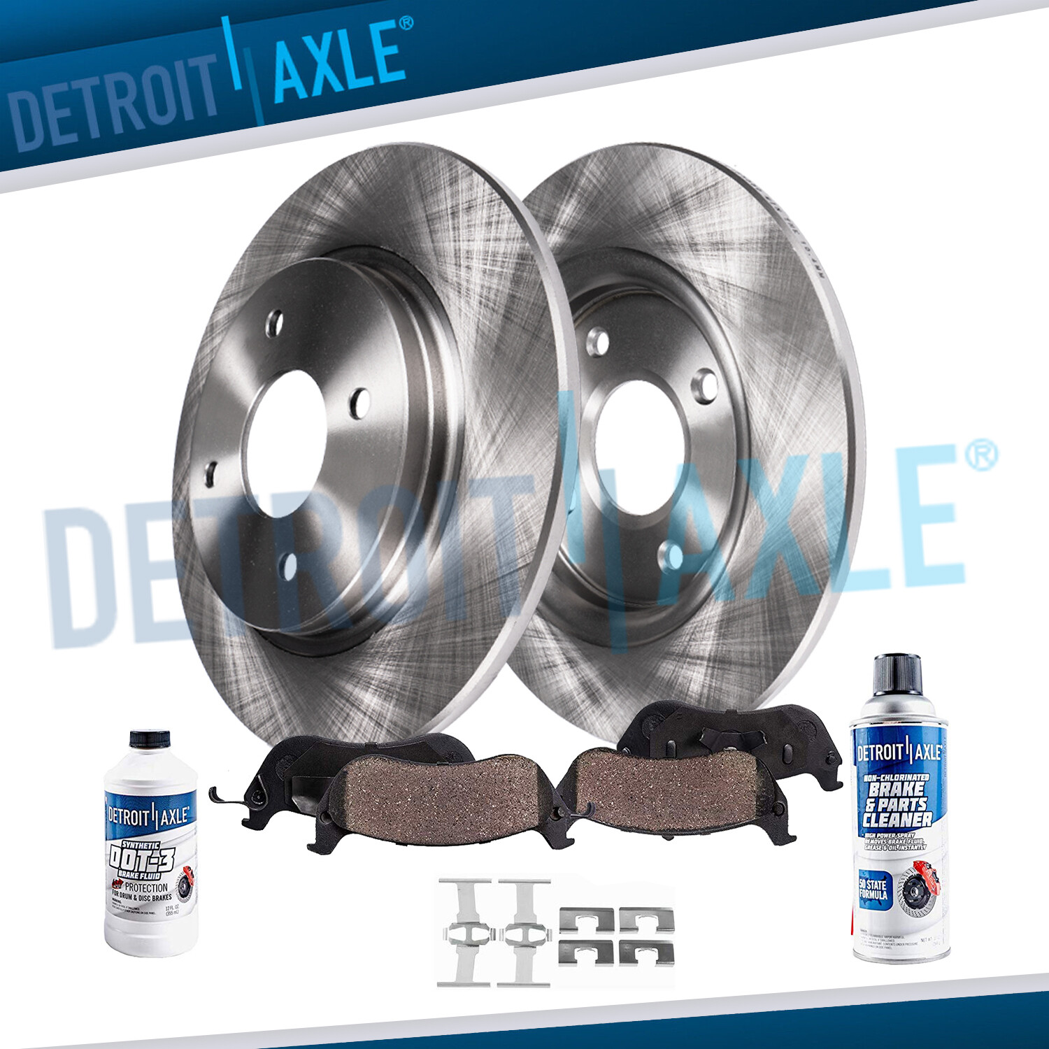 Rear Brake Rotors + Brake Pads for Honda Civic Del Sol Civic CRX Acura Integra