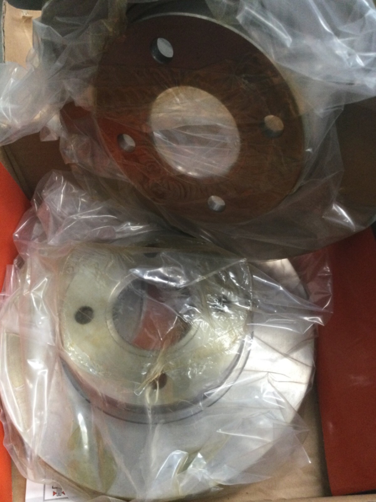 2. GENUINE EUROREPAR FRONT VENTED BRAKE DISCS fit FORD SCORPIO Mk2 MONDEO COUGAR