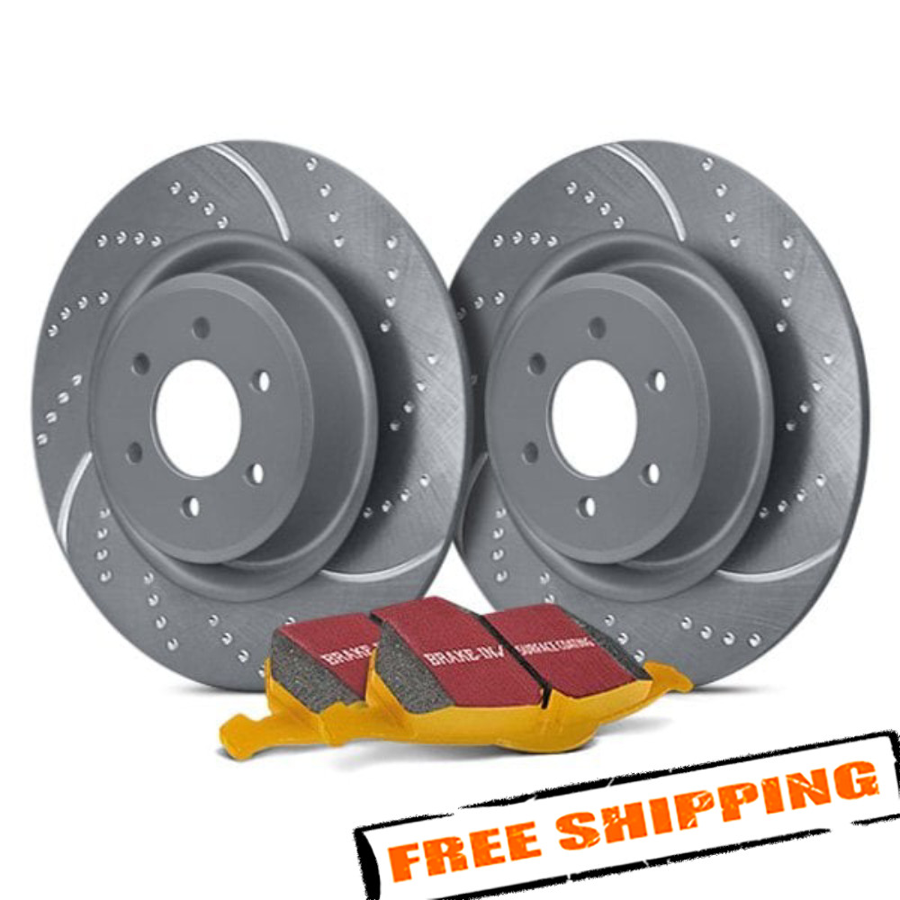 EBC Stage 5 Super Street Dimpled & Slotted Brake Kit for 99-04 Volkswagen Jetta