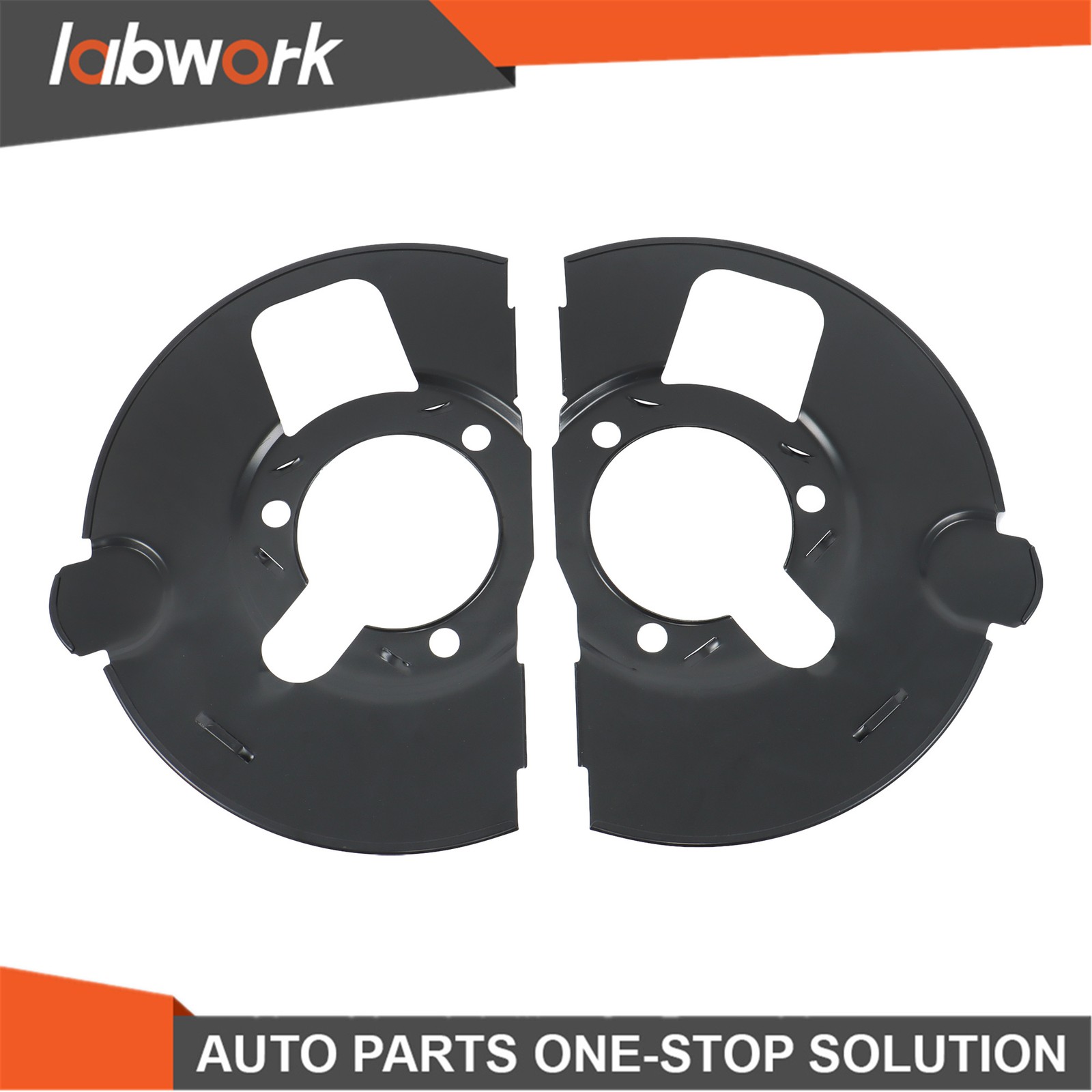 Labwork Front LH & RH Brake Dust Shields For Cadillac Escalade 2015 2016-2020