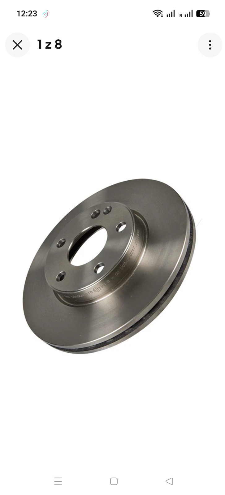 AU-BDI00189-A Front Brake Discs 2 Pieces Pair 280mm Diameter Vented By Audura