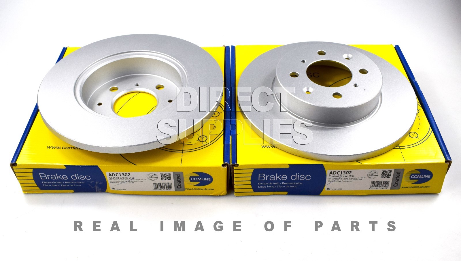 2 X FRONT AXLE BRAKE DISCS FOR ROVER 200 400 25 45 COUPE – MG MG ZS ZR EXPRESS