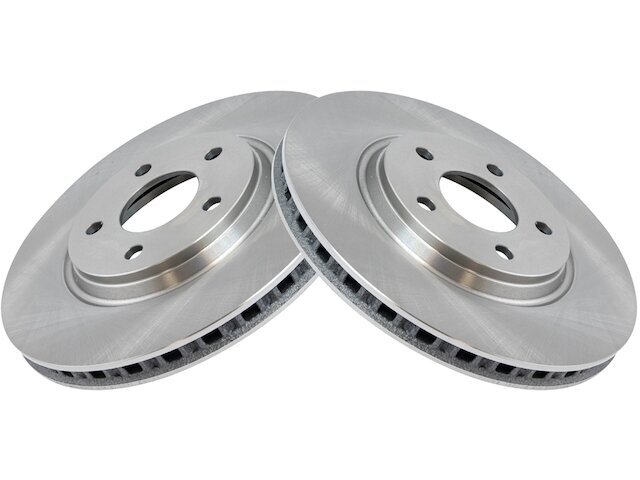 TRQ 65WG64J Front Brake Rotor Set Fits 2008-2010 Chevy HHR