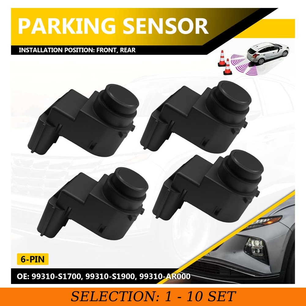 4-40PCS For 2022-2025 Genesis GV70 Front Rear Reverse Backup Parking Sensor 6Pin