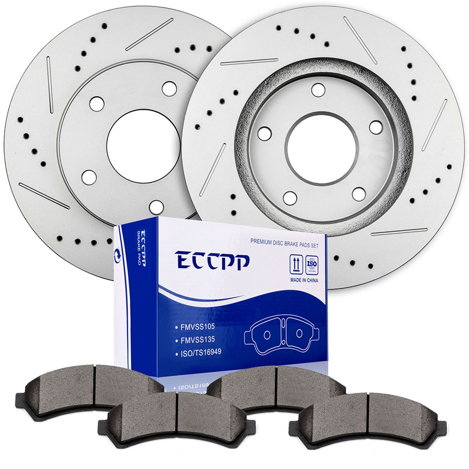 4WD Front Disc Rotors Brake Pads for Chevy Blazer S10 GMC Jimmy Sonoma Brakes