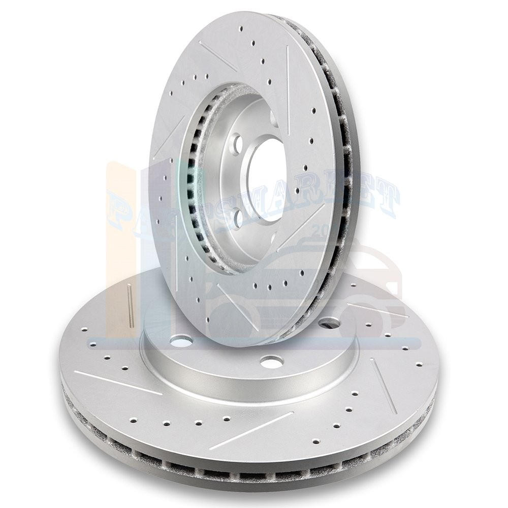 2X Front Discs Brake Rotors For 1994 1995 1996 -2004 Ford Mustang G3000 Casting