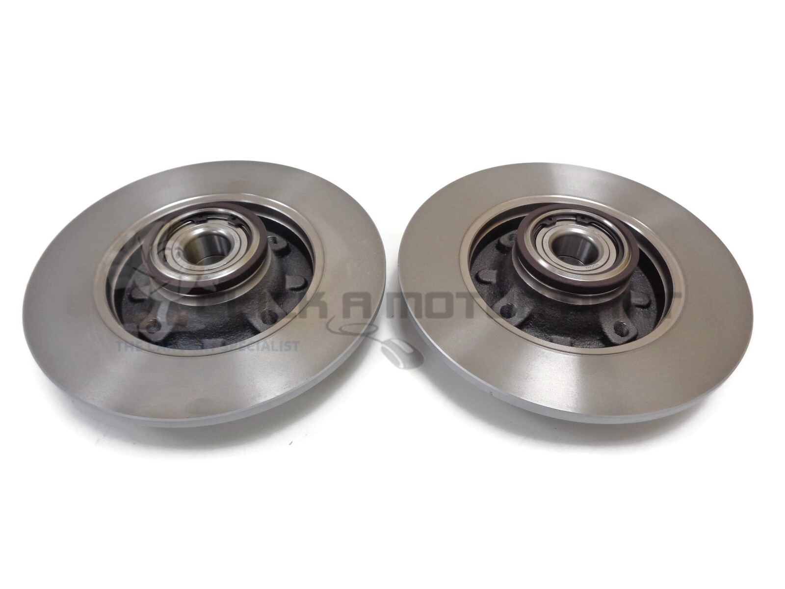 Rear 2 Brake Discs Fitted Wheel Bearings ABS Ring For Vauxhall Crossland 1.2 1.5