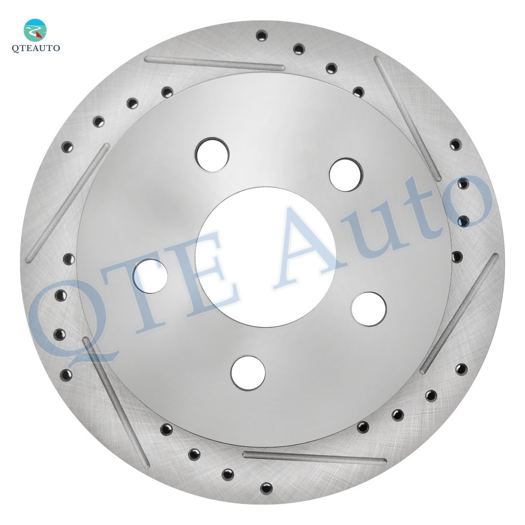 Set 4 Front 303mm-Rear 278mm Drilled Brake Rotors For 2000-2005 Chevrolet Impala