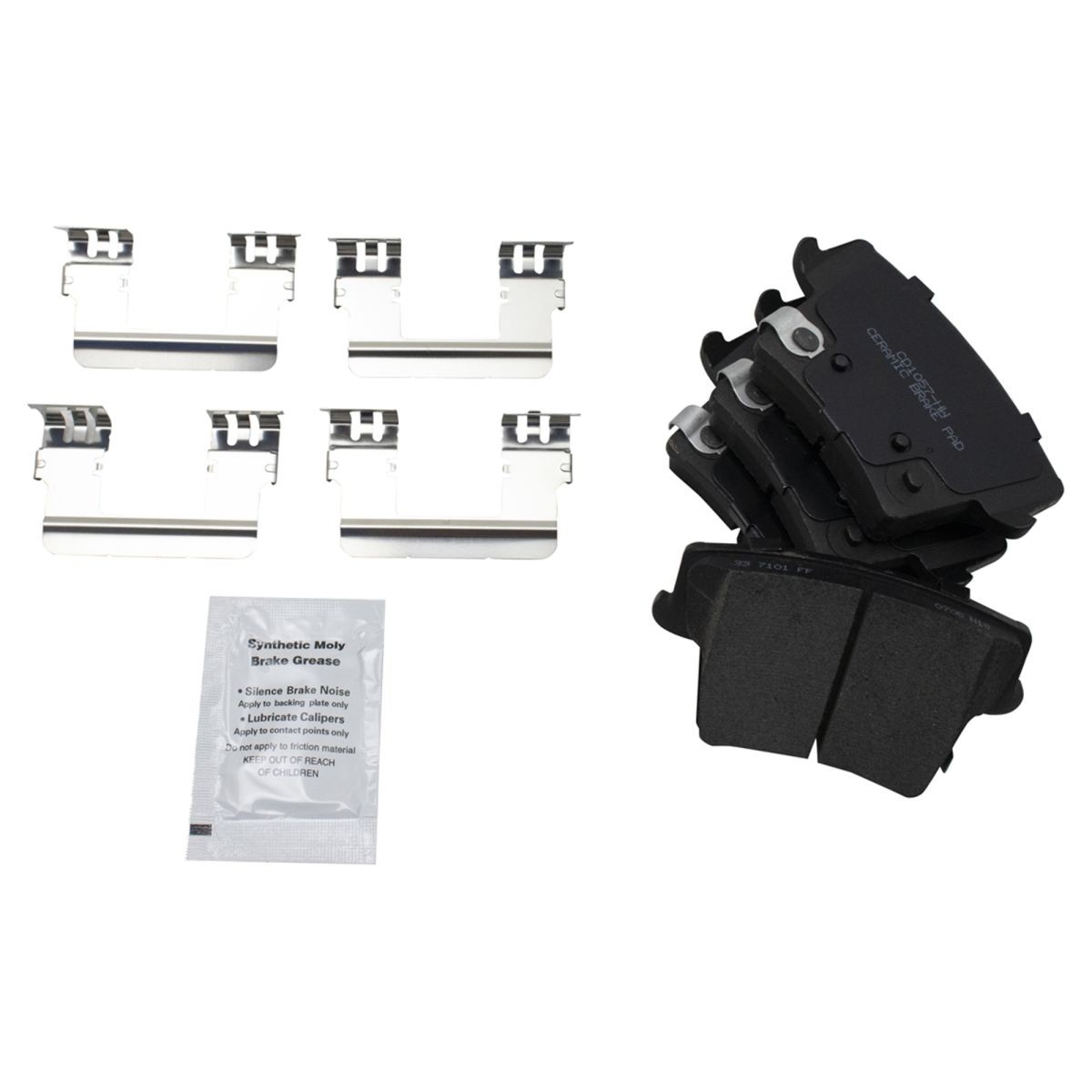 TRQ Ceramic Brake Pads & Performance Rotors For Charger 300
