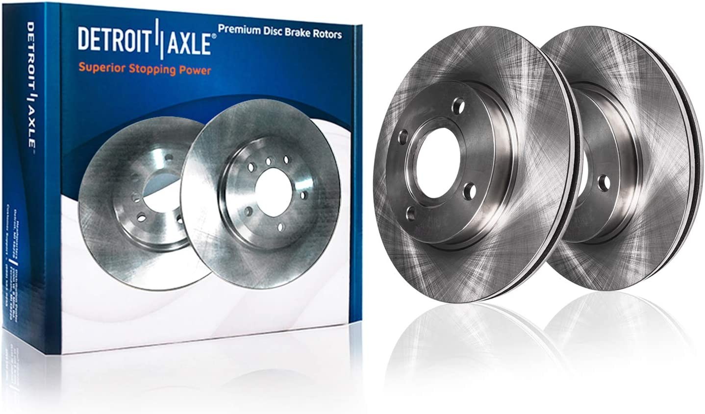 4-Lug Front Brake Pads Rotors for 1998-2002 Honda Accord