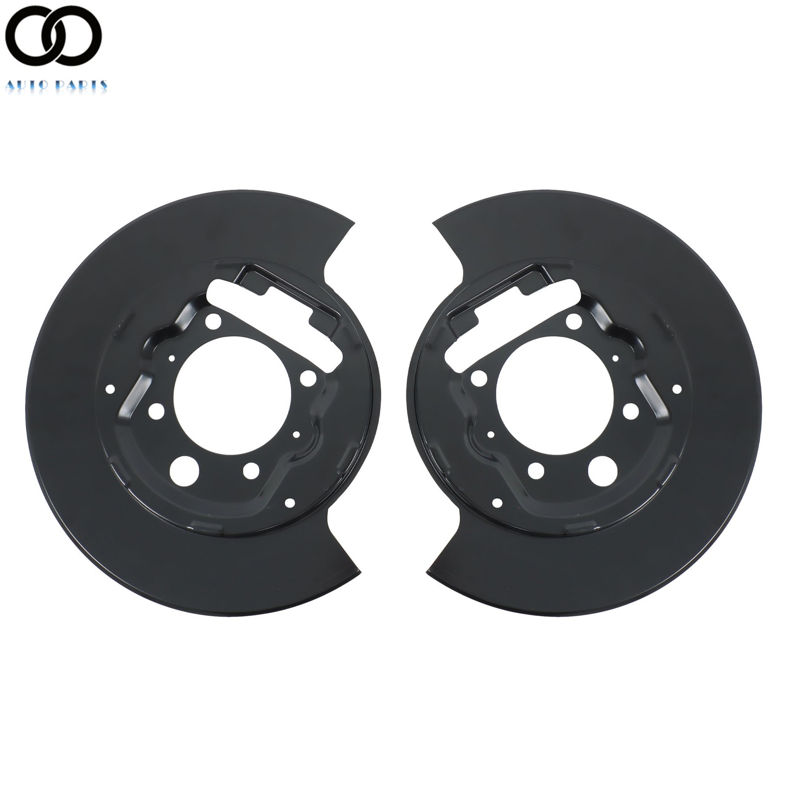 2Pcs Rear Left & Right Brake Dust Shield For Ford F-150 2004 2005 2006 2007 2008