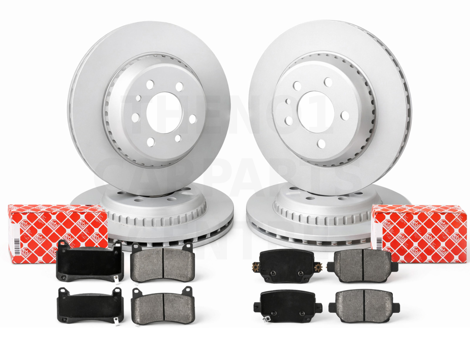FRONT & REAR BRAKE DISCS PADS 335mm 355mm FOR TESLA MODEL 3 PERFORMANCE 2018 –