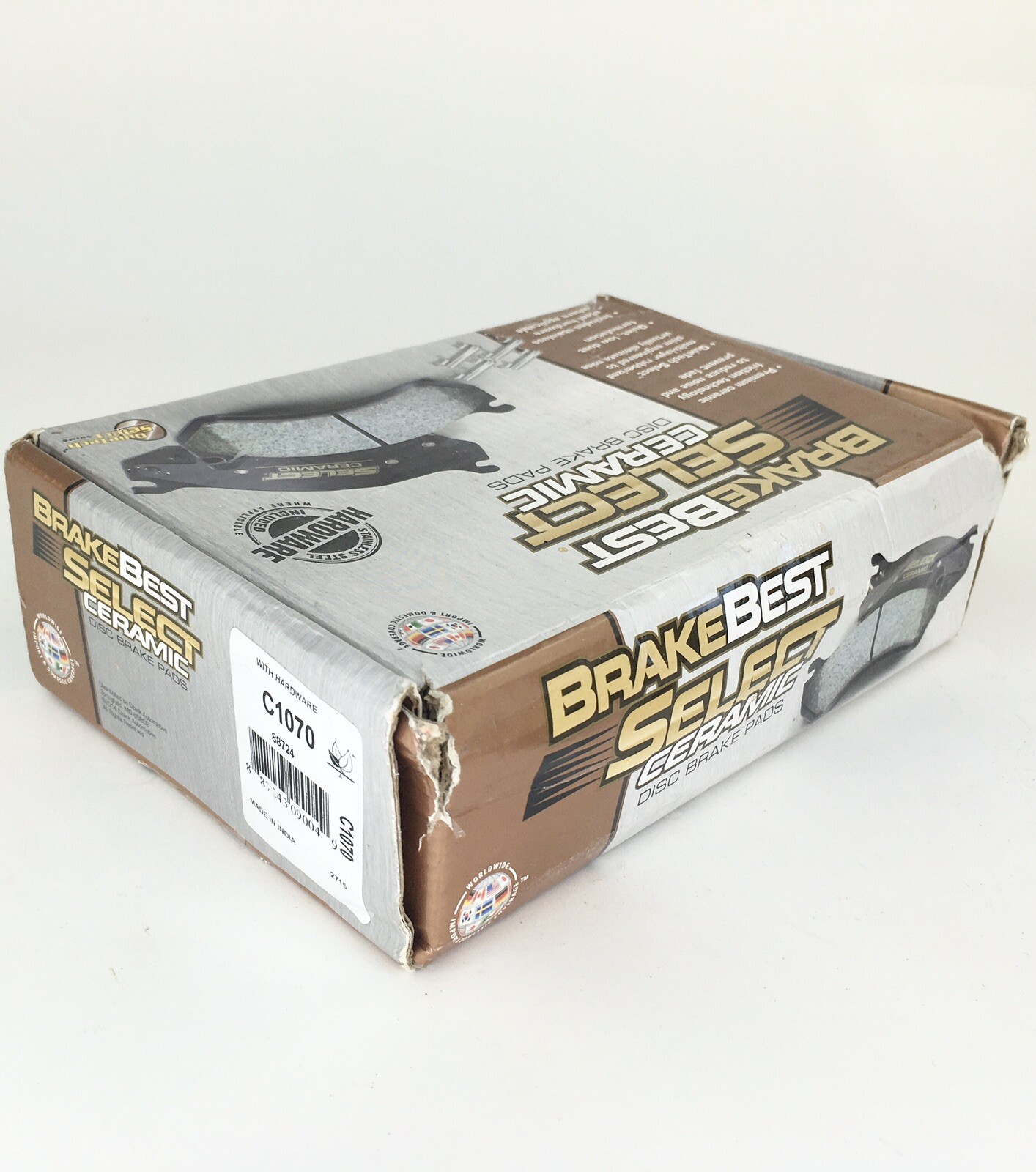 Sable Montego Brake Best Select Ceramic Disk Break Pads Hardware C1070 500