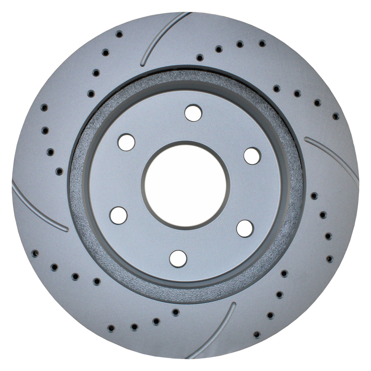 Bison Performance Pair 2 Front Drilled 305mm Brake Rotors for Cadillac Chevy GMC