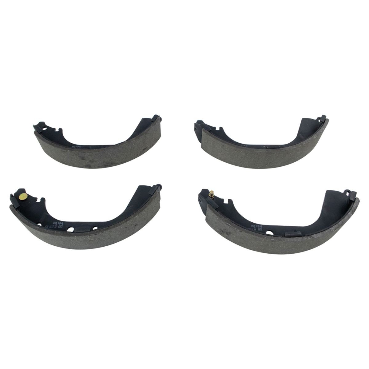 TRQ Front & Rear Brake Pad & Rotor,Shoe & Drum Kit Fits 1999-2002 Toyota Tacoma