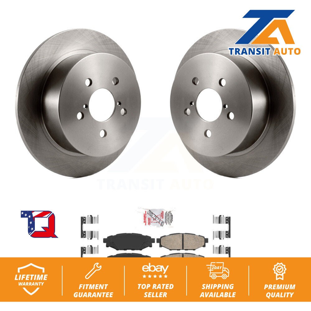 Rear Disc Brake Rotors And Ceramic Pads Kit For Subaru Outback Legacy K8A-100763