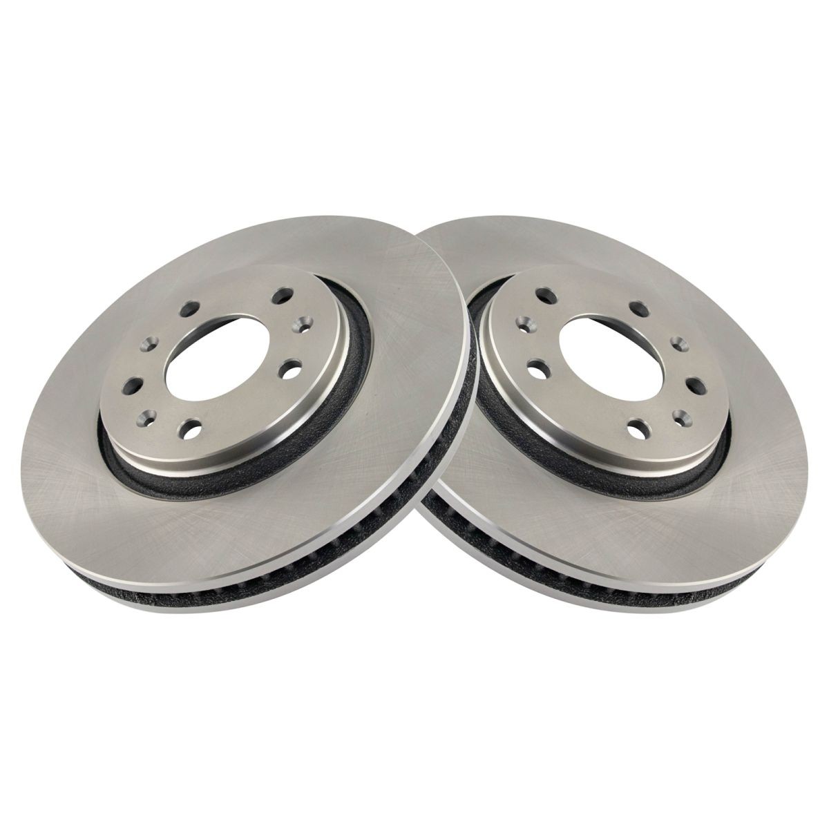 Front Ceramic Brake Pad & Rotor Kit LH & RH w/Chemicals