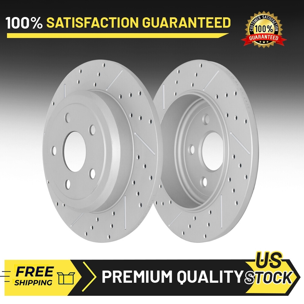 330mm Rear Rotors For 2011-2020 Dodge Durango Jeep Grand Cherokee